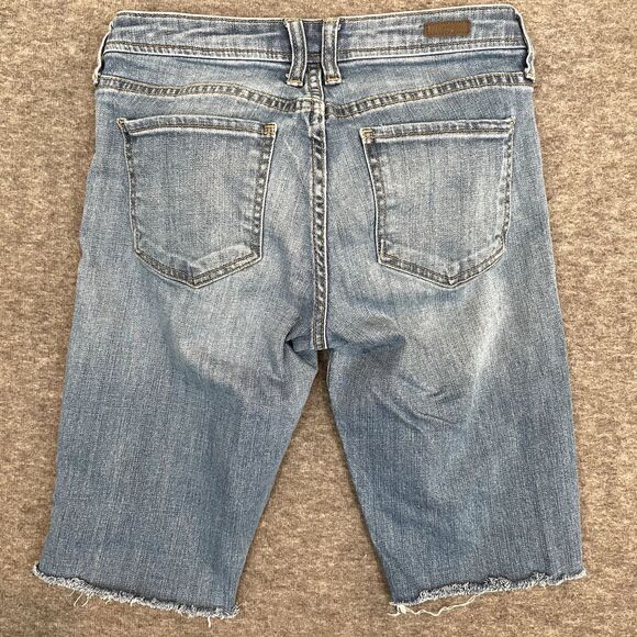 KUT From The Kloth Jeans Womens Sz 4 Catherine Boyfriend Med Wash Altered-Shorts - Picture 3 of 13